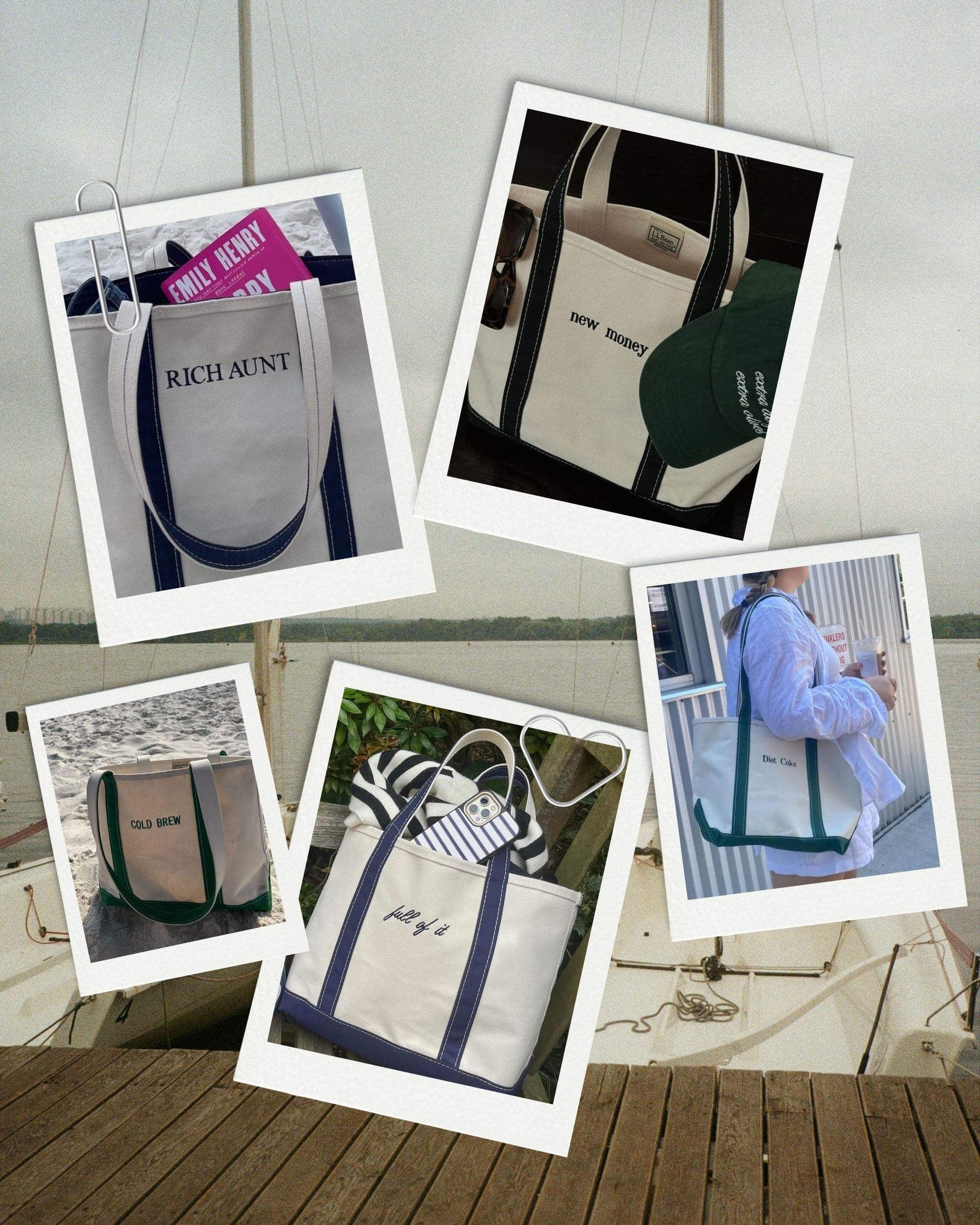 50+ L.L. Bean Boat Tote Ideas (When Initials Just Aren’t Enough)