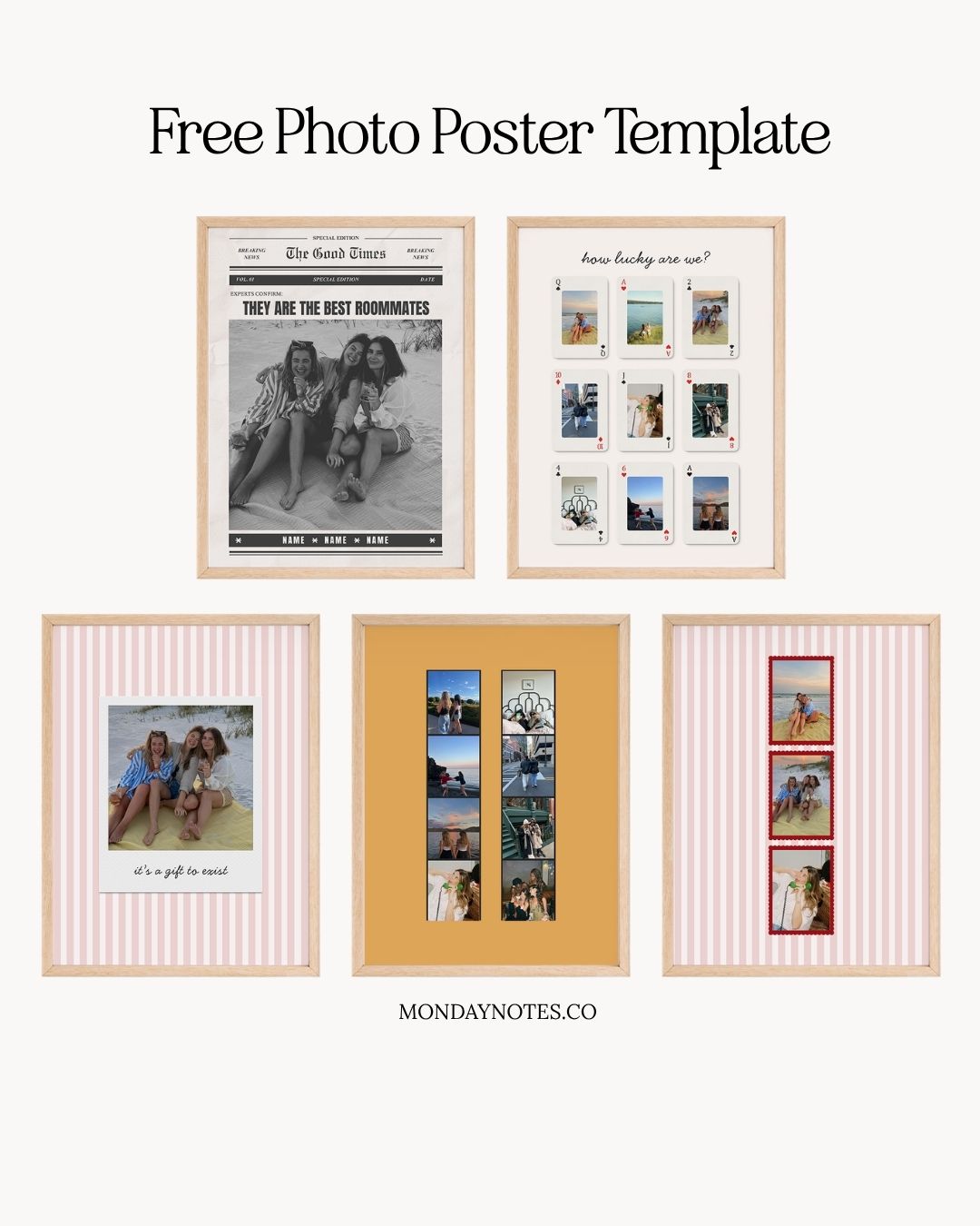 Free Photo Poster Template