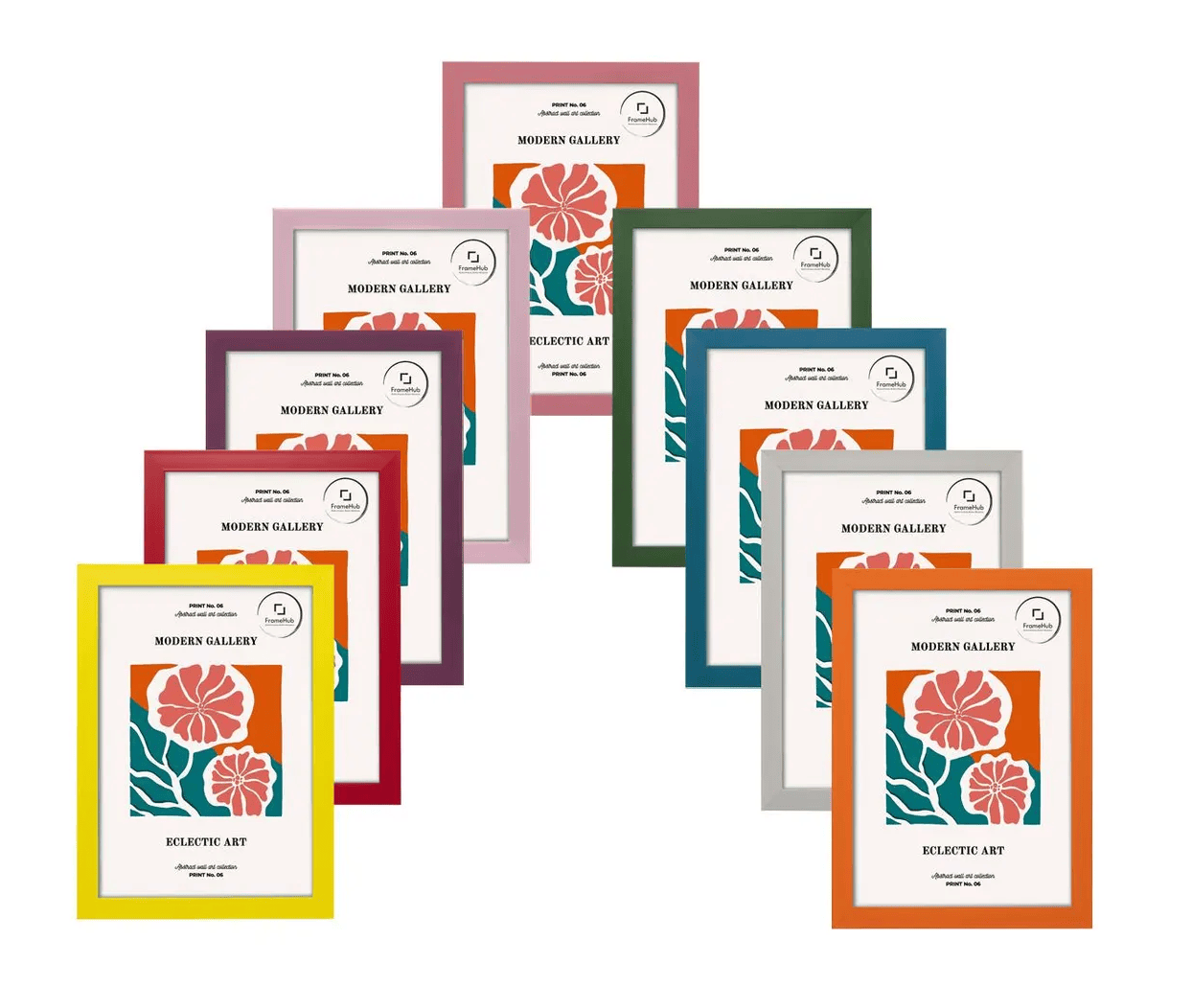 colorful frames