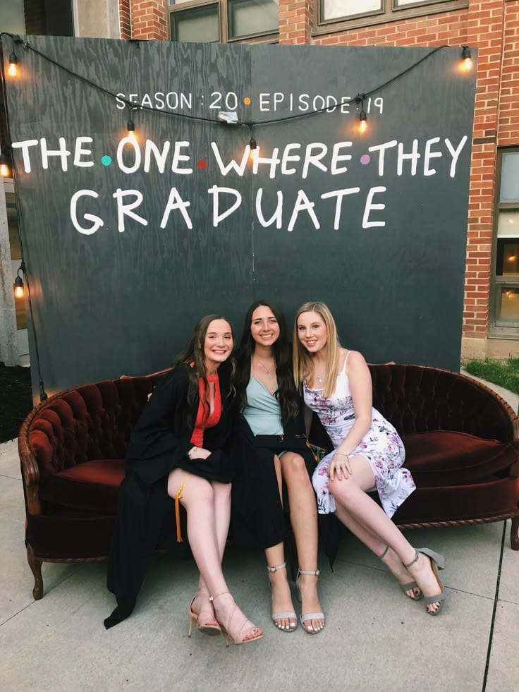 friends graduation theme