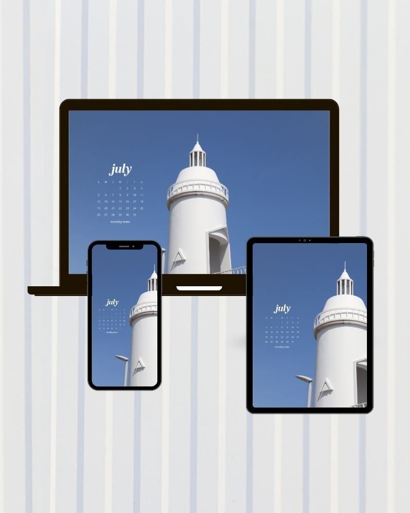 Free July 2026 Wallpaper Calendars for Desktop, Phone & Tablet