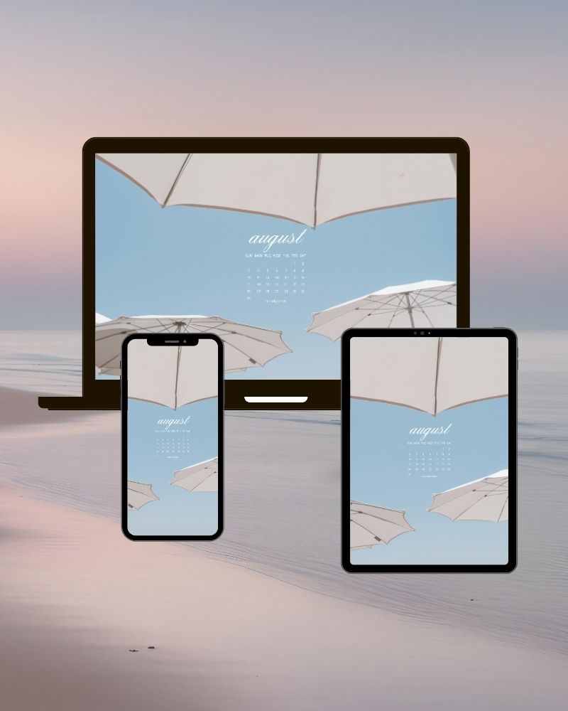Freebie Friday: Free August Calendar Wallpapers to Welcome a New Month