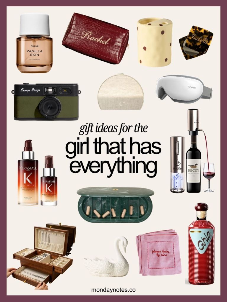30 Gifts for the Girl Who Has Everything That She’ll Actually Want